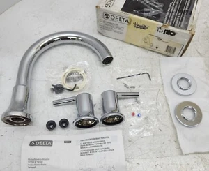 Delta Trinsic Roman Bath Tub Filler Faucet - Trim Only - Chrome # T2759 - Picture 1 of 6