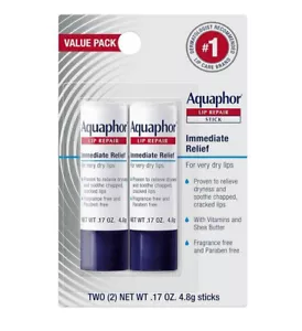 Aquaphor Lip Repair Stick, Lip Protectant, Moisturizing Lip Balm Multipack, 0.1 - Picture 1 of 11