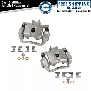 New Rear Brake Caliper Assembly w/ Bracket & Hardware Pair for Subaru Saab - Picture 1 of 5