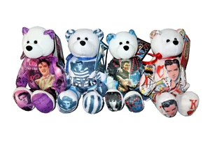 Gallery Treasures Limited Edition Elvis Presley Bären Menge 4 Neu mit Etikett - Bild 1 von 8