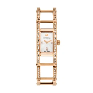 Orologio Donna Swarovski 1186077 Indira Acciaio Inox Tono Oro Rosa #Usato - Foto 1 di 2