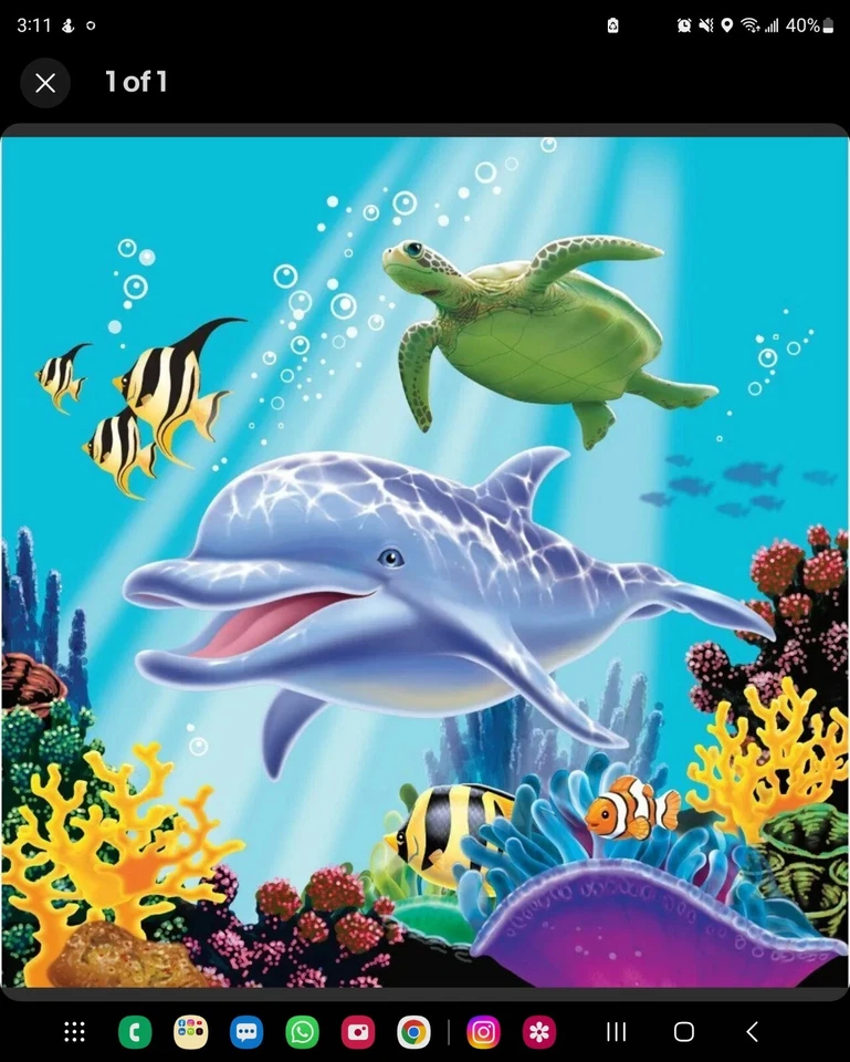 Ocean Party 3ply Paper Luncheon Napkins - 16 Count - Image 1 of 1