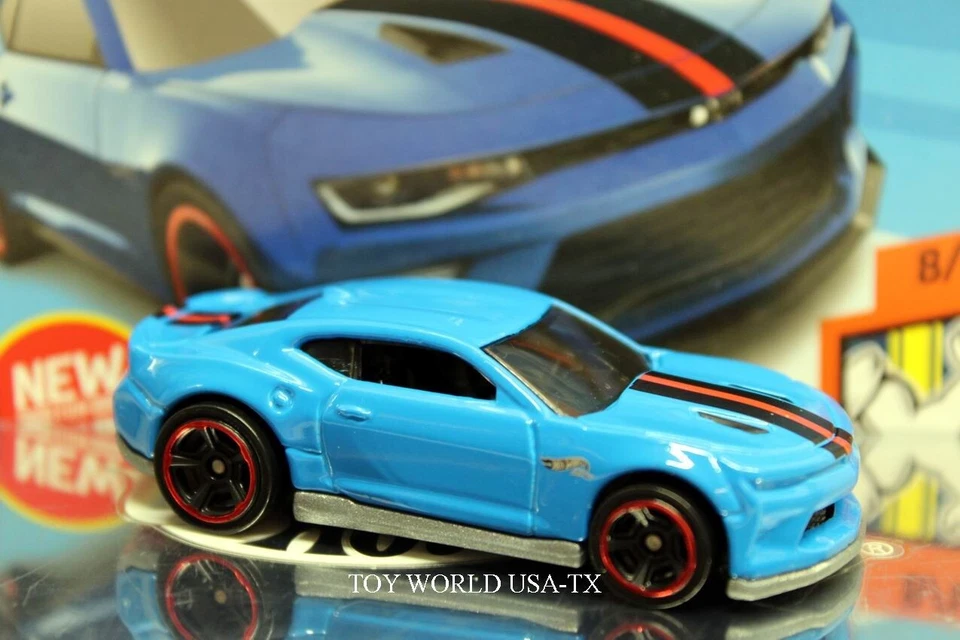 Camaro SS 2018 Hot Wheels #265 Muscle Mania '18 azul Foto 1 de 1
