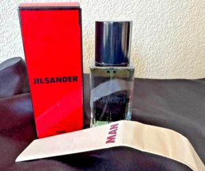 NEW Jil Sander Man EDT 3.4 oz Spray Discontinued Hard to Find Red Box - Picture 1 of 8