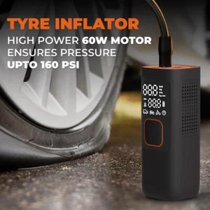 Car Mounted Inflation Pump,Portable SUV,Motorcycle,Electric Vehicle,Wireless Ele - Picture 1 of 8