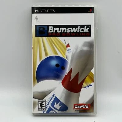 Brunswick Pro Bowling Sony PSP PlayStation Portable in Case with Manual 2007 - Image 1 of 3