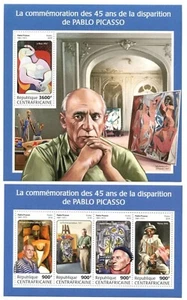 Picasso Pablo - Artista/Pintura española - Centroafricana 2018 MNH** SN. - Imagen 1 de 1