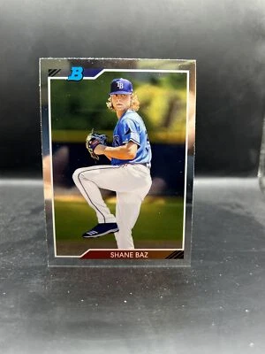 2020 Bowman Heritage #92CP-SB Shane Baz Chrome Prospects - Image 1 of 2