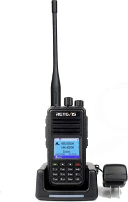 RT3S Dual Band DMR Radio, Digital Analog 2 Wege Radio mit GPS APRS, 3000Ch 12000 - Bild 1 von 4