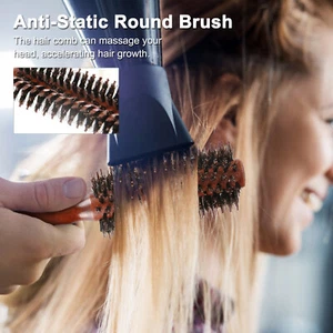 Round Brush for Blow Drying Curling Hair Styling Brush Anti-Static Roller B1I1 - Picture 1 of 10