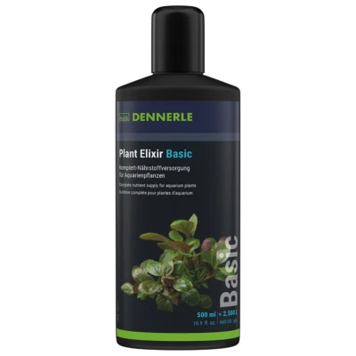 Dennerle Plant Elixir Basic, 500 ml Pflanzendünger Aquarium Pflanzen Dünger - Bild 1 von 4