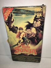 Red Sonja VHS Cult Fantasy CBS Fox Video 1985/86 Warrior Schwarzenegger Nielsen