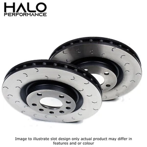 Focus ST 250 FL Front 335mm Grooved Brake Discs - Picture 1 of 2