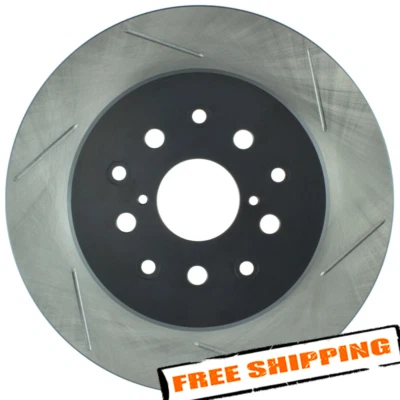StopTech 126.44105SL Sport Slotted Rear Brake Rotor for 1993-1998 Toyota Supra - Image 1 of 4