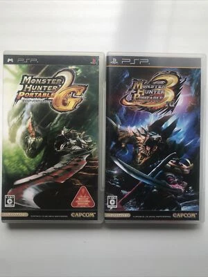 PSP Playstation Portable Monster hunter Portable 2ndG, 3rd CAPCOM Japanese ver. - Image 1 of 4