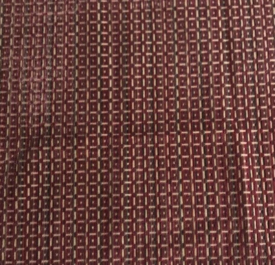 Groundworks  Merger Velvet Berry   24"x24" Fabric Remnant - Image 1 of 4