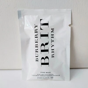 Burberry Brit Rhythm For Her Eau de Toilette mini Spray, 2ml, Brand New Sealed - Picture 1 of 4