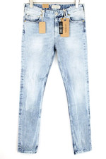 SCOTCH & SODA Skim W31/L34 Men Jeans Stone Washed Skinny Fit Low Stretch Denim