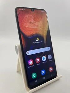 Samsung Galaxy A50 Black Unlocked 64GB 6.4" 25MP 4GB Android Smartphone Cracked - Picture 1 of 14