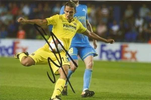 VILLARREAL: ENES UNAL SIGNED 6x4 ACTION PHOTO+COA - Picture 1 of 1