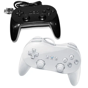 New Classic Joypad Remote Controller White/Black for Nintendo Wii Video Game 1PC - Picture 1 of 1