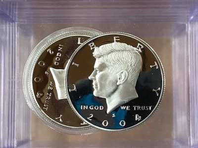2004-S Kennedy Silver Half Dollar Gem DCAM Proof Roll of 20 Coins - Image 1 of 4