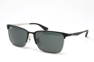Ray Ban Junior RJ9535S-243/71 Matte Black 51mm Metal Rectangle Kids Sunglasses - Picture 1 of 5