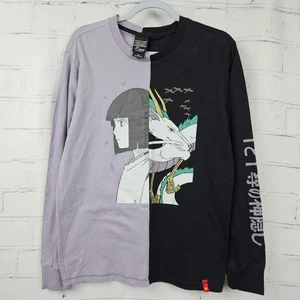 Spirited Away Ghibli Shirt Mens Womens Unisex S Oversized Long Sleeve Tshirt - Picture 1 of 11