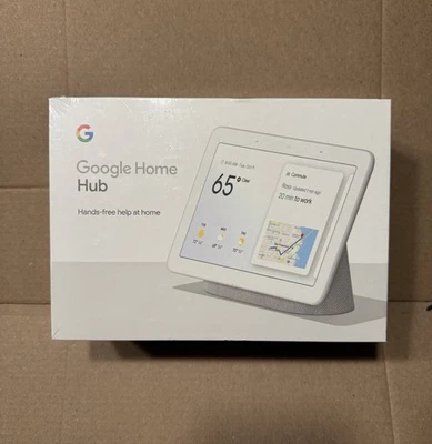 Google Home Hub Nest Hub with Google Assistant (1st Gen) GA00516-US NEW - Image 1 of 4