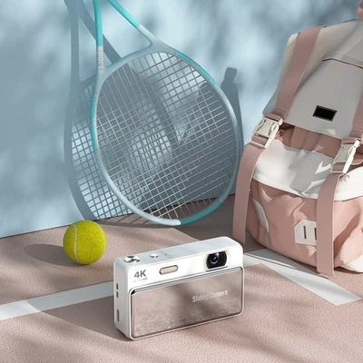 Slider Digital Camera with 64MP Resolution 16X Digital Zoom and Builtin Flash - Image 1 of 4