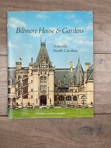 Biltmore House & Gardens 1976 Vintage Illustrated Landmark Book - Picture 1 of 6