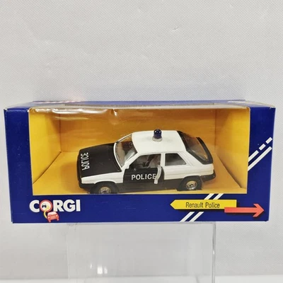 Corgi 384/2 Renault Police Car Diecast Model New US Seller  - Image 1 of 4