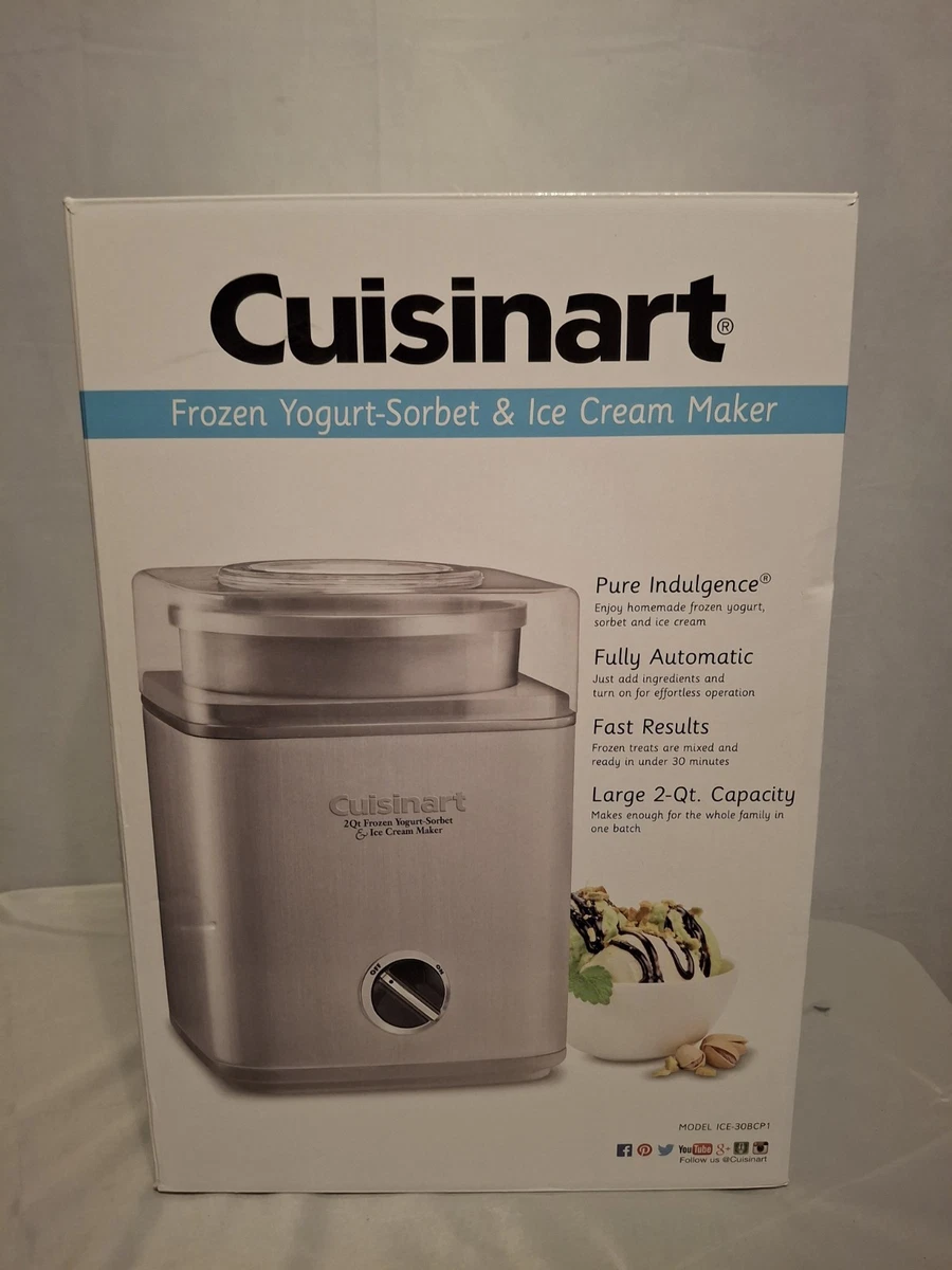 Cuisinart Ice Electric Ice Cream Makers Yoghurt Makers for sale | eBay