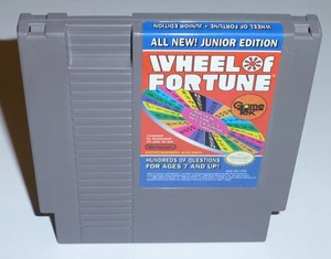 WHEEL OF FORTUNE: JUNIOR EDITION - Juego Nintendo NES (Auténtico), Probado/Funcionando - Imagen 1 de 2