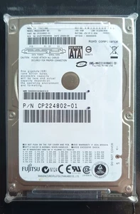 HDD Fujitsu CP224802-01 MHZ2160BH GZ 160GB SATA 2.5\" Used - Afbeelding 1 van 1