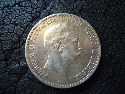 GERMAN STATES (PRUSSIA) 5 MARK 1903 A COIN. - Image 1 of 3