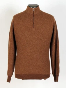 Loro Piana 100% Cashmere Roadster Pull Sweater - Brown - 2XL - $1350 Retail - Picture 1 of 15