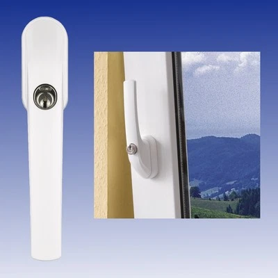 ABUS Fenstersicherung Fenstergriff abschließbar FG300 W weiß AL0125 - Bild 1 von 2