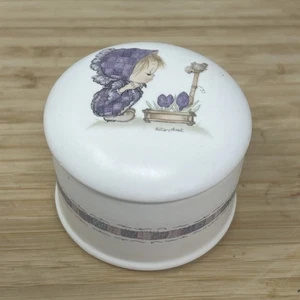 Vintage 1970s Hallmark Betsey Clark Ceramic Candle Holder With Unused Candle NOS - Picture 1 of 9