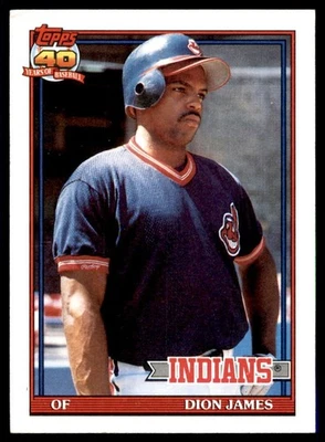 1991 Topps - Dion James #117 - Image 1 of 2