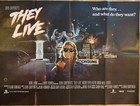 original Rare 1988 UK folded quad film poster for 