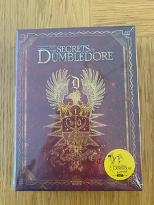 New/Sealed The Secrets of Dumbledore Blufans Full Slip 4K UHD Blu-ray Steelbook - Imagen 1 de 7