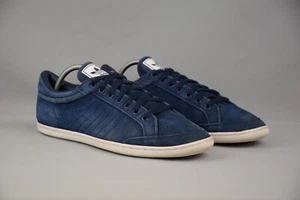 Adidas Originals Plimcana Clean Low Blue Suede Sneakers US 8 UK 7.5 EU 41 1/3 - Picture 1 of 11
