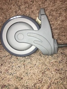  PEGASUS P17S-RP050K-ST1-TB-001 Swivel Stem Caster w/Totl Lk,5" 300 lb 19YX08 - Picture 1 of 9