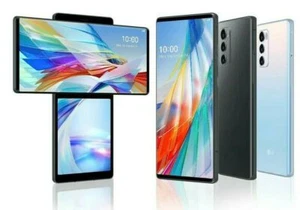 LG Wing 5G LM-F100TM F100VM Dual Screen 8GB RAM Unlocked Smartphone-New Unopened - Picture 1 of 21