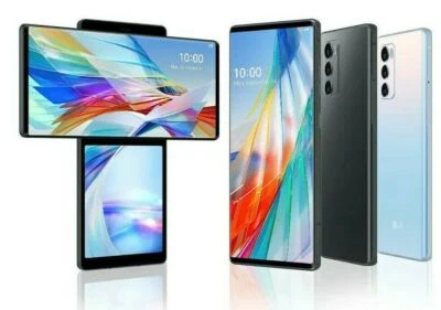 LG Wing 5G LM-F100TM F100VM Dual Screen 8GB RAM Unlocked Smartphone-New Unopened - Image 1 of 4