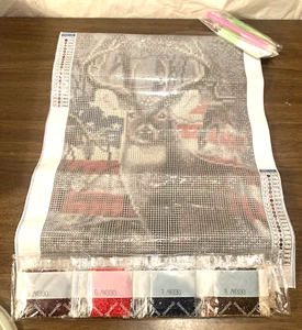Diamond Dotz Floral Deer Special Edition Design 12" x 15" - Bild 1 von 5