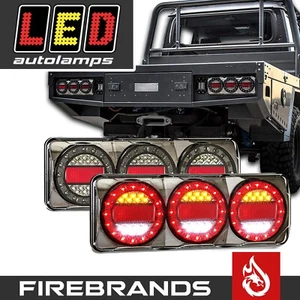 MAXILAMP 3 LED AUTOLAMPS SINGLE TAIL LIGHT 4WD TRAILER UTE TRAY C3XRW - Picture 1 of 1