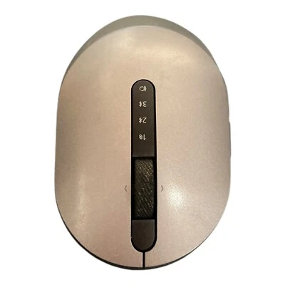 Dell MSS5320Wt Multi-Device Wireless Bluetooth 7 Button Mouse Gray w/o Dongle - Image 1 of 4