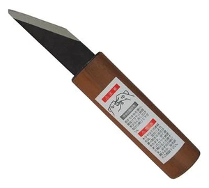 KAKURI Japanese Craft Knife Kiridashi Kogatana 160mm SAKURA Wood - Picture 1 of 2